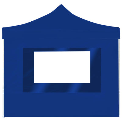 Vidaxl PartyTent pliable avec des murs en aluminium 2x2 m bleu