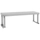 AUGMENTATION VIDAXL POUR LE Tableau de travail 120x30x35 cm en acier inoxydable