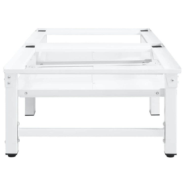 Vidaxl Washing Machinery sèche-linge avec étagères extensibles blancs