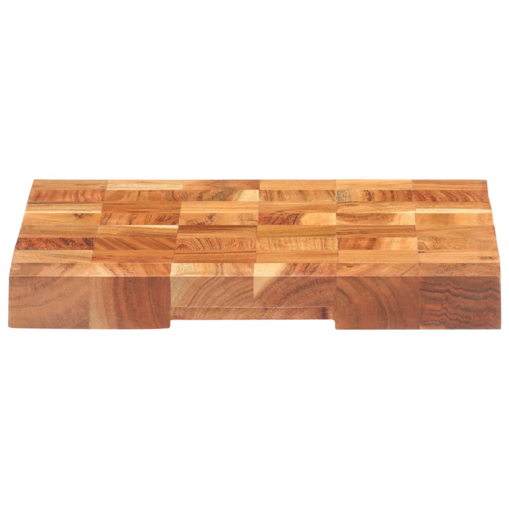 Vidaxx billot 40x30x3,8 cm bois d'acacia massif