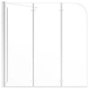 Vidaxl Bath Mury 120x69x130 cm Verre durci