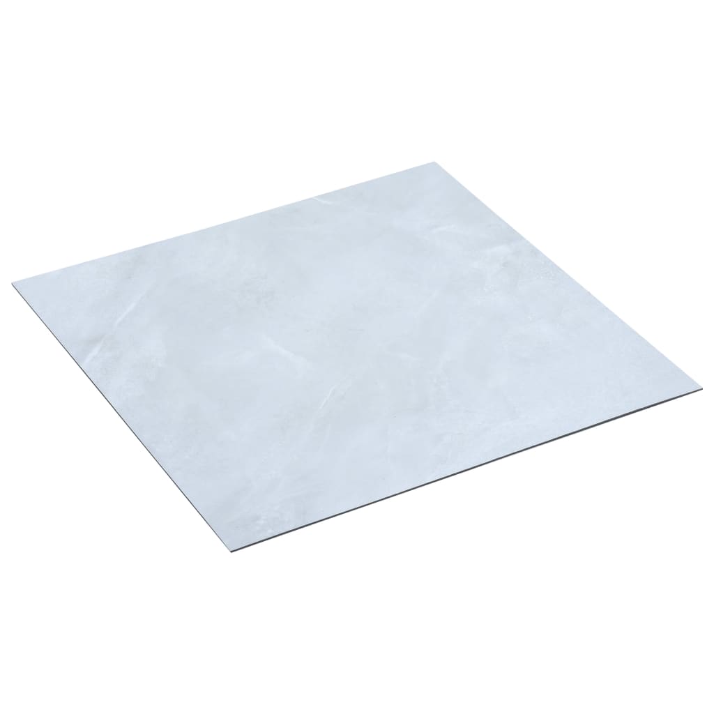 Vidaxl Floorboards auto-adhésif 5,11 m² Modèle en marbre blanc PVC