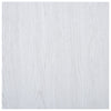 Planchers vidaxl auto-adhésif 5,11 m² PVC blanc