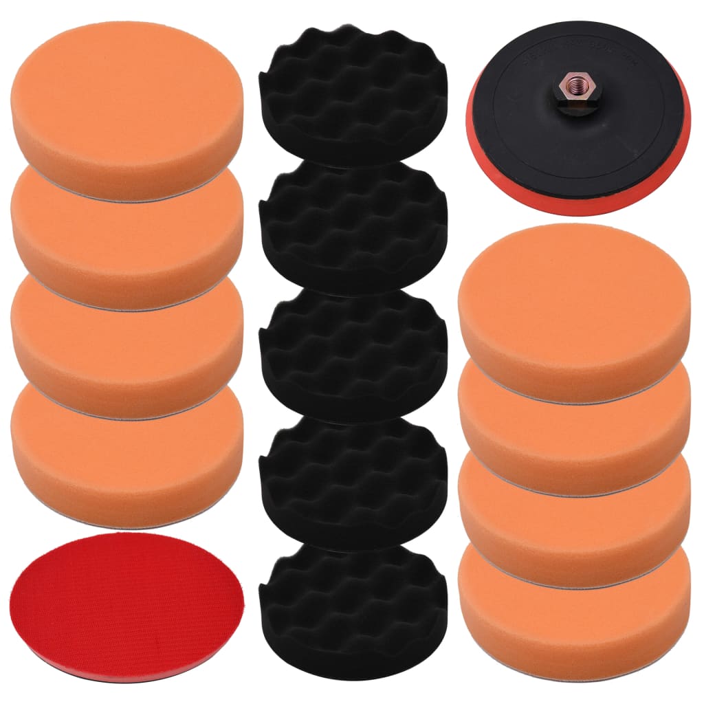 Vidaxx jeu de 14 tampons de polissage 150 mm
