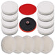Vidaxx jeu de 14 tampons de polissage 180 mm