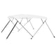 Vidaxl Biminitop 4-Boogs 243x180x137 cm blanc