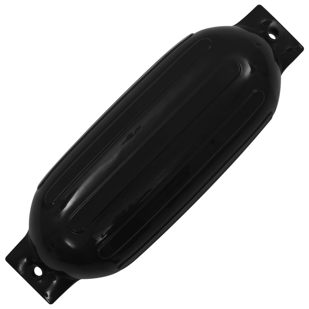 Vidaxl Bootstoot Cushions 2 PCS 69x21,5 cm PVC noir