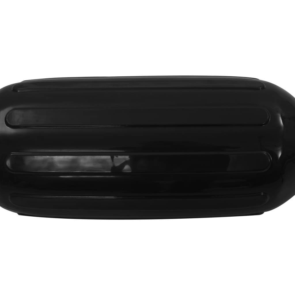 Vidaxl Bootstoot Cushions 2 PCS 69x21,5 cm PVC noir
