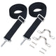 Vidaxl bimini laifelrouls 2 st tissu et acier inoxydable
