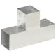 Vidaxl Pile Connexion T-Shape 91x91 mm Métal galvanisé