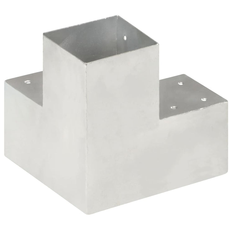 Connexion de pile vidaxl-Shape 101x101 mm Métal galvanisé
