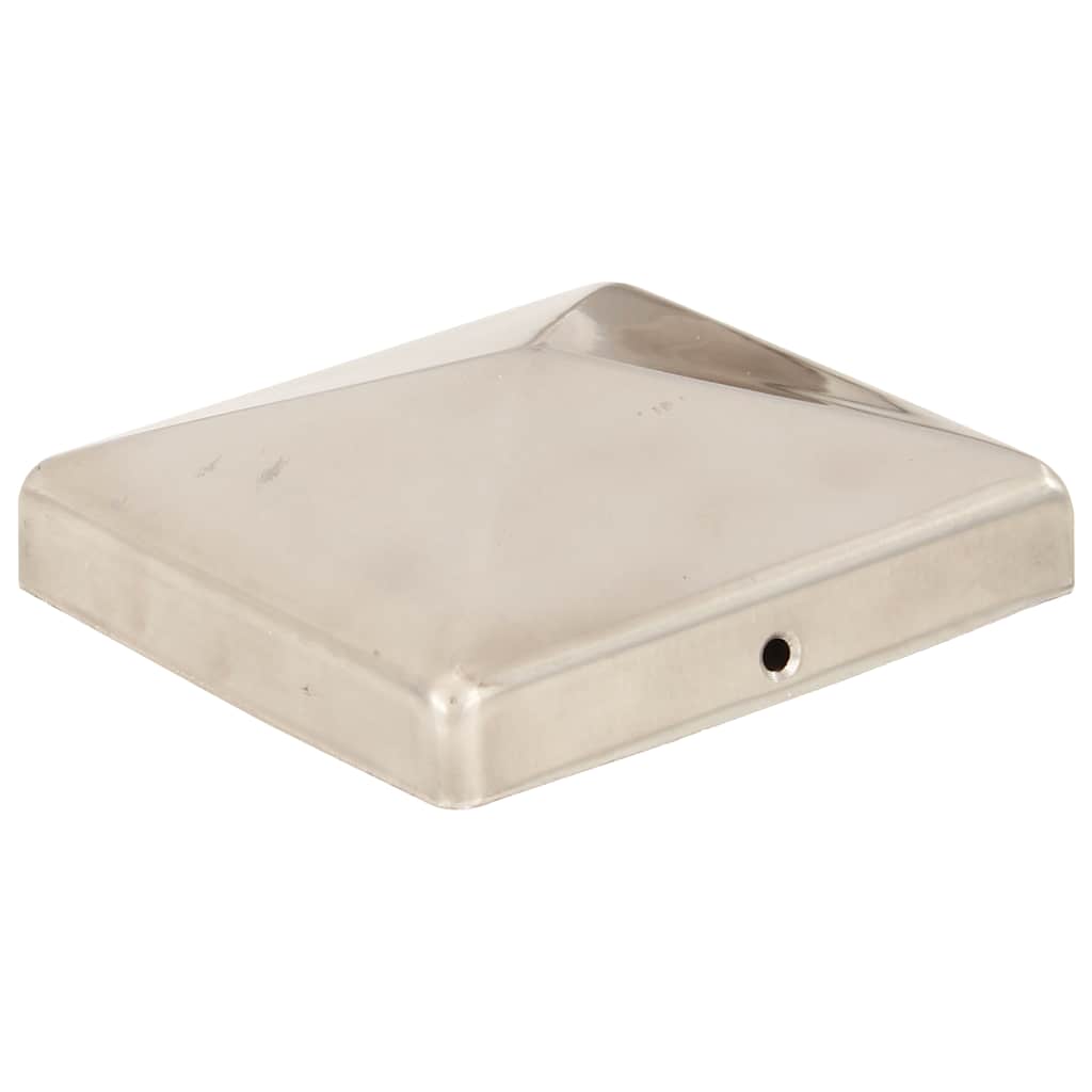 Capes de pile Vidaxl 6 ST Pyramide 101x101 mm en acier inoxydable