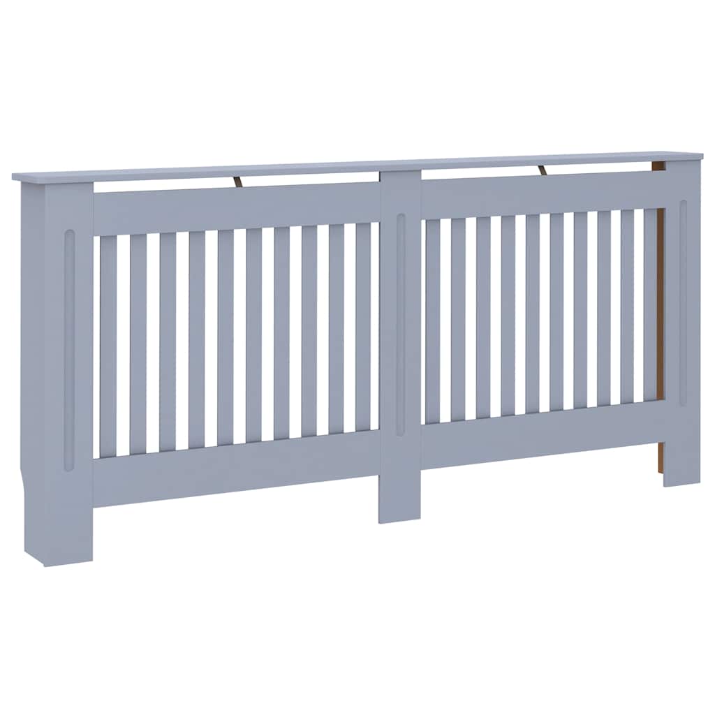 Construction de radiatorom vidaxl 172x19x81,5 cm anthracite MDF