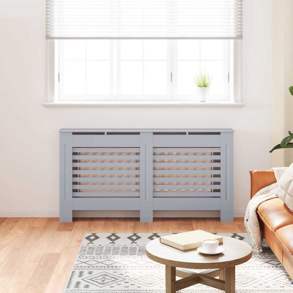 Construction de radiotorom vidaxl 152x19x81,5 cm anthracite MDF