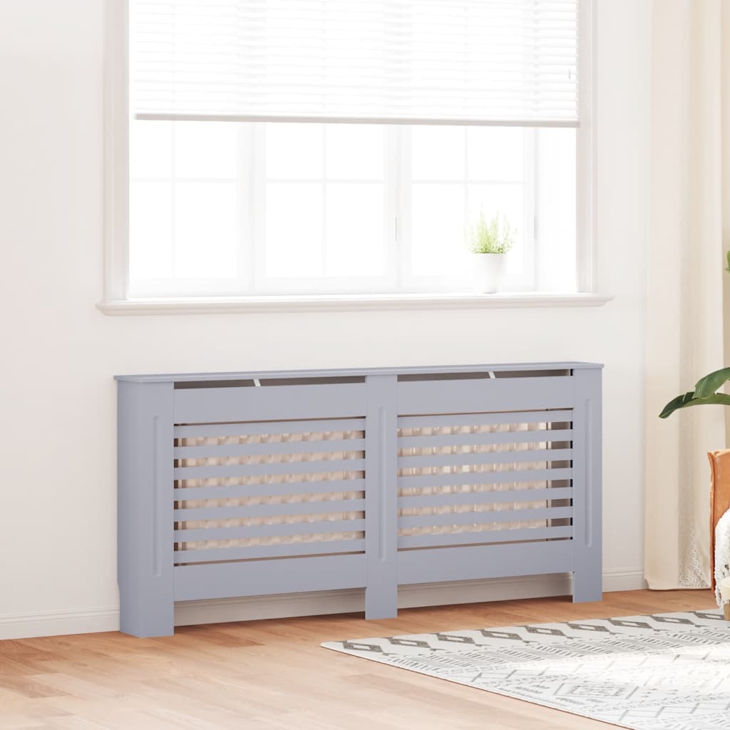 Construction de radiatorom vidaxl 172x19x81,5 cm anthracite MDF