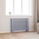 Vidaxx contour de radiateur 112x19x81,5 cm mdf anthracite