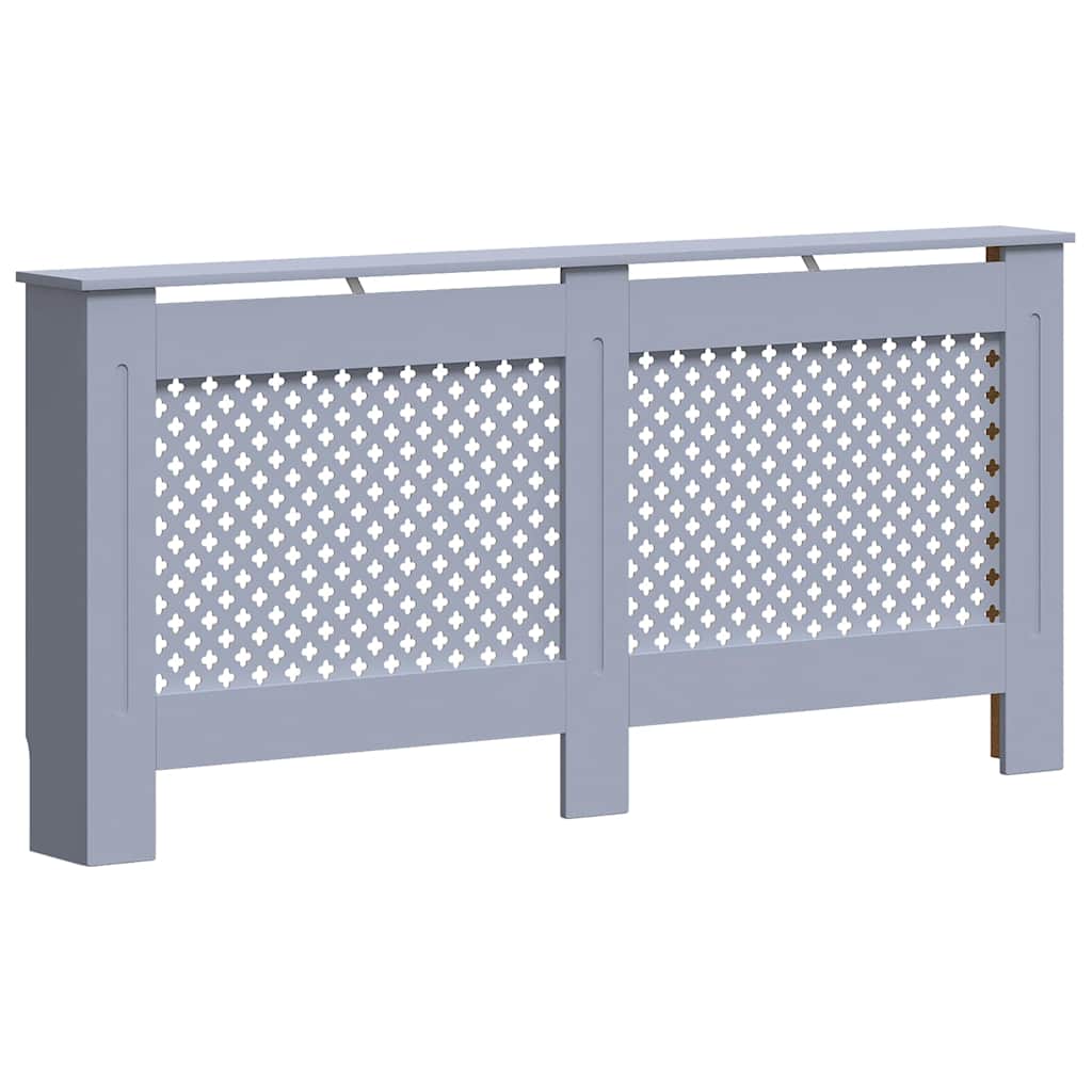 Construction de radiatorom vidaxl 172x19x81,5 cm anthracite MDF