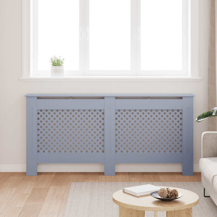 Construction de radiatorom vidaxl 172x19x81,5 cm anthracite MDF