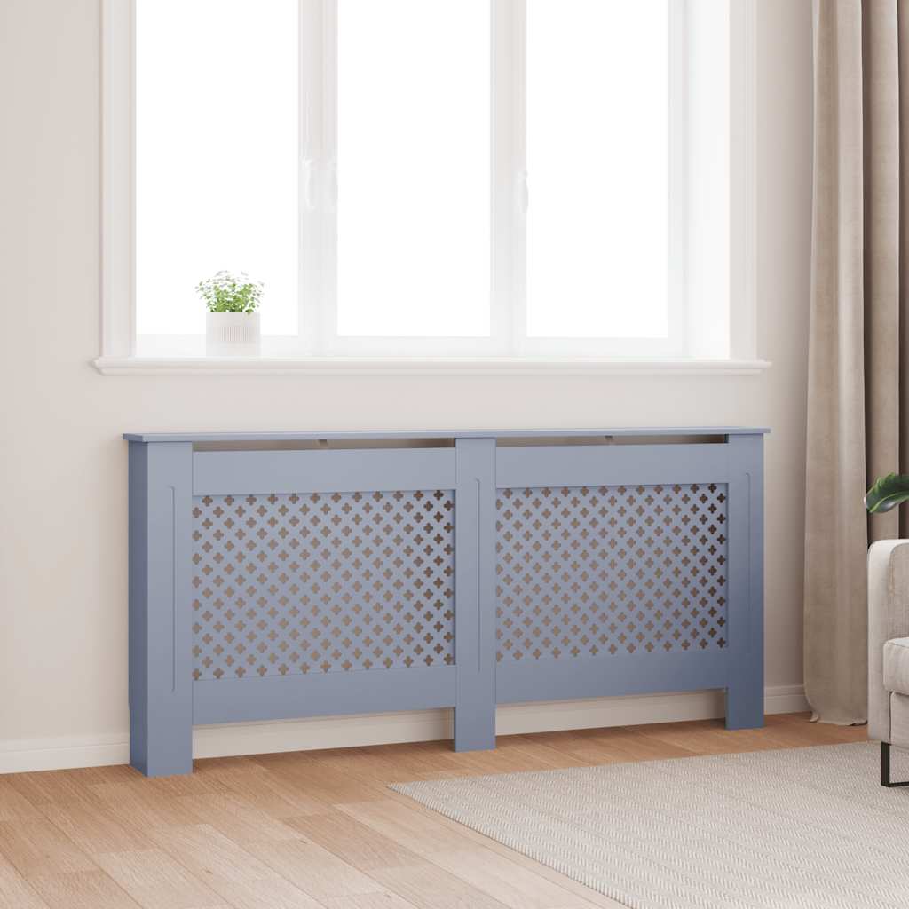 Construction de radiatorom vidaxl 172x19x81,5 cm anthracite MDF
