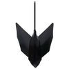 Vidaxl Ploegel Aid for Frees Metaal Black