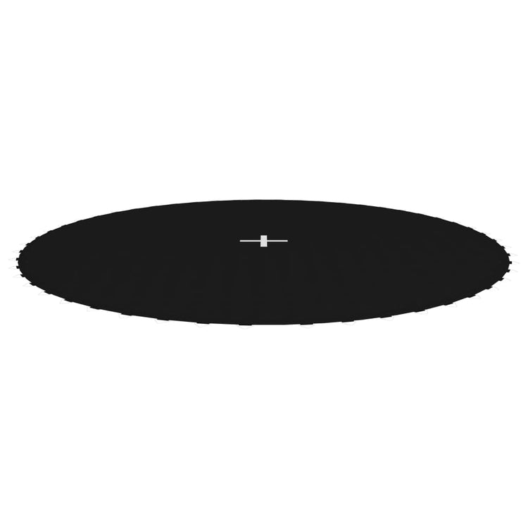 Mat de printemps Vidaxl pour 10 pieds 3,05 m Tabagisme rond noir