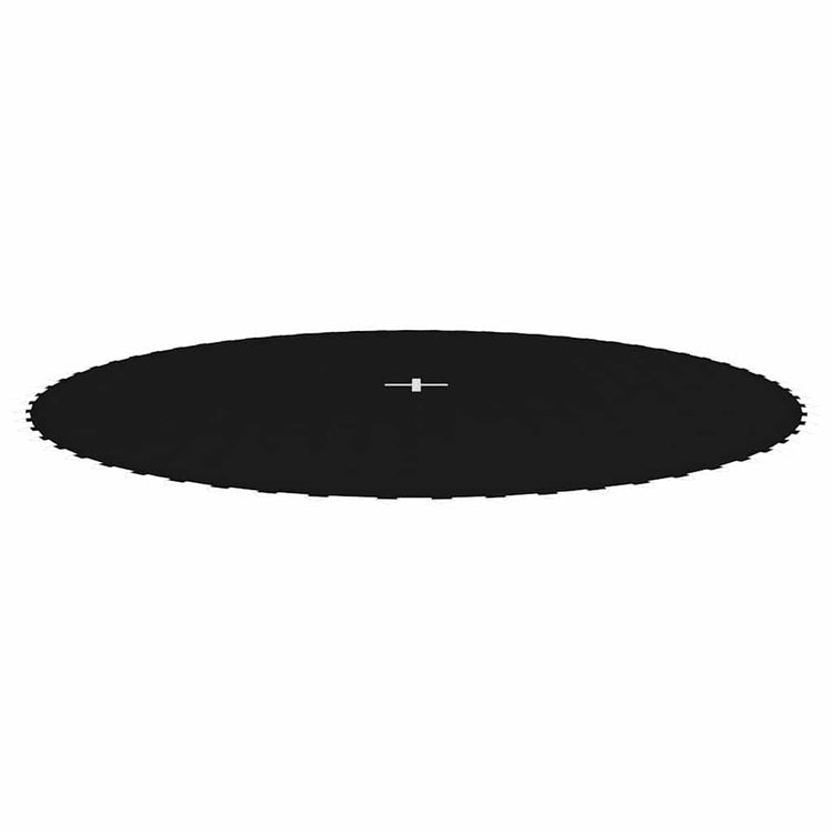 Mat de printemps Vidaxl pour 12 pieds 3,66 m Tabagiste à trampoline ronde noir