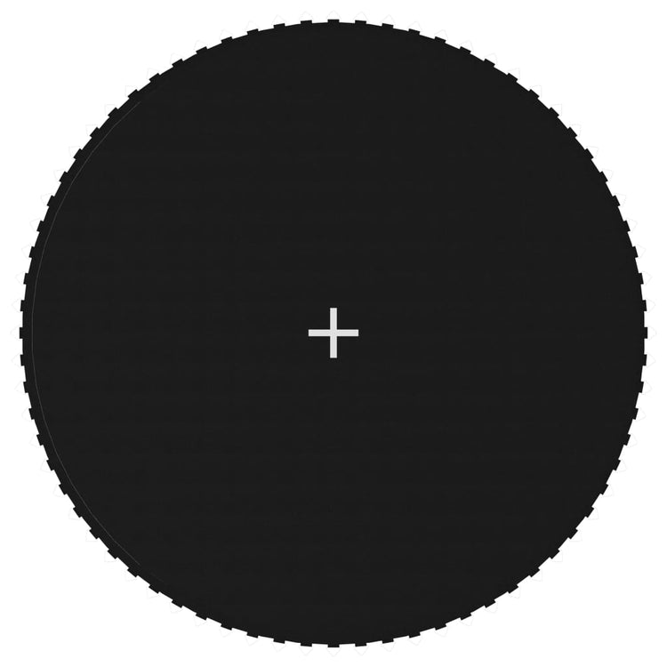 Vidaxl Springmat pour 13 pieds 3,96 m Tabagisme rond noir