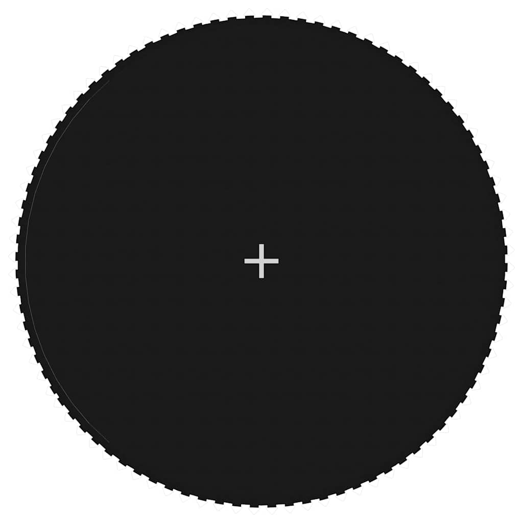 Mat de printemps Vidaxl pour 15 pieds 4,57 m TaX de trampoline ronde noir