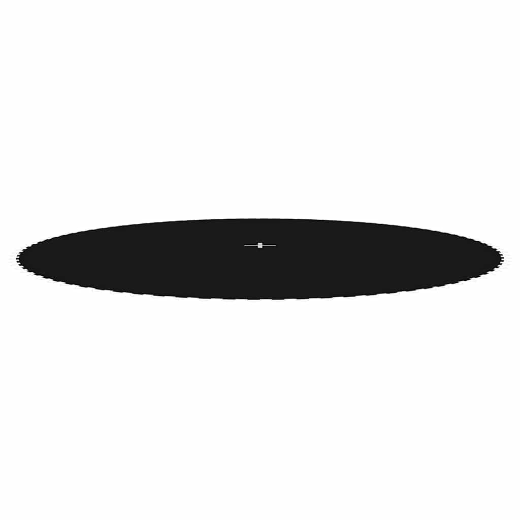 Mat de printemps Vidaxl pour 15 pieds 4,57 m TaX de trampoline ronde noir