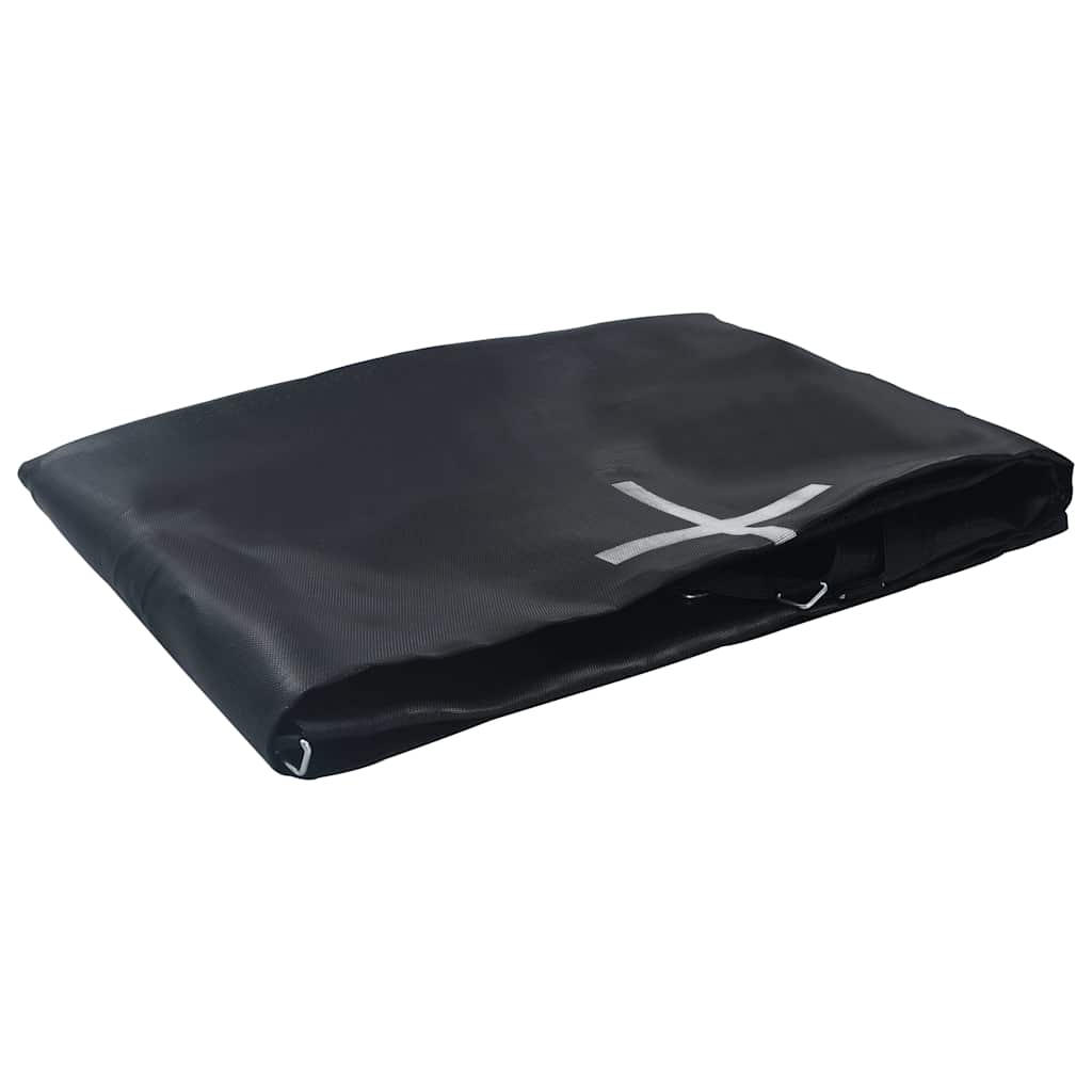 Mat de printemps Vidaxl pour 15 pieds 4,57 m TaX de trampoline ronde noir