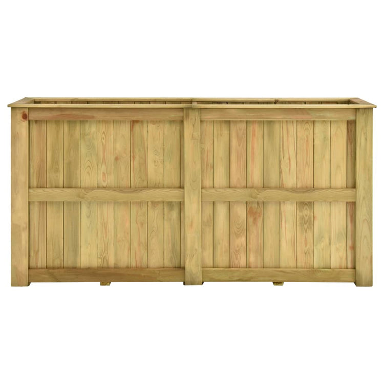 Vidaxl Planter surélevé 196x50x100 cm en bois de pin imprégné