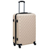 Vidaxl Ensemble de bagages durs en 3 parties de couleur dorée