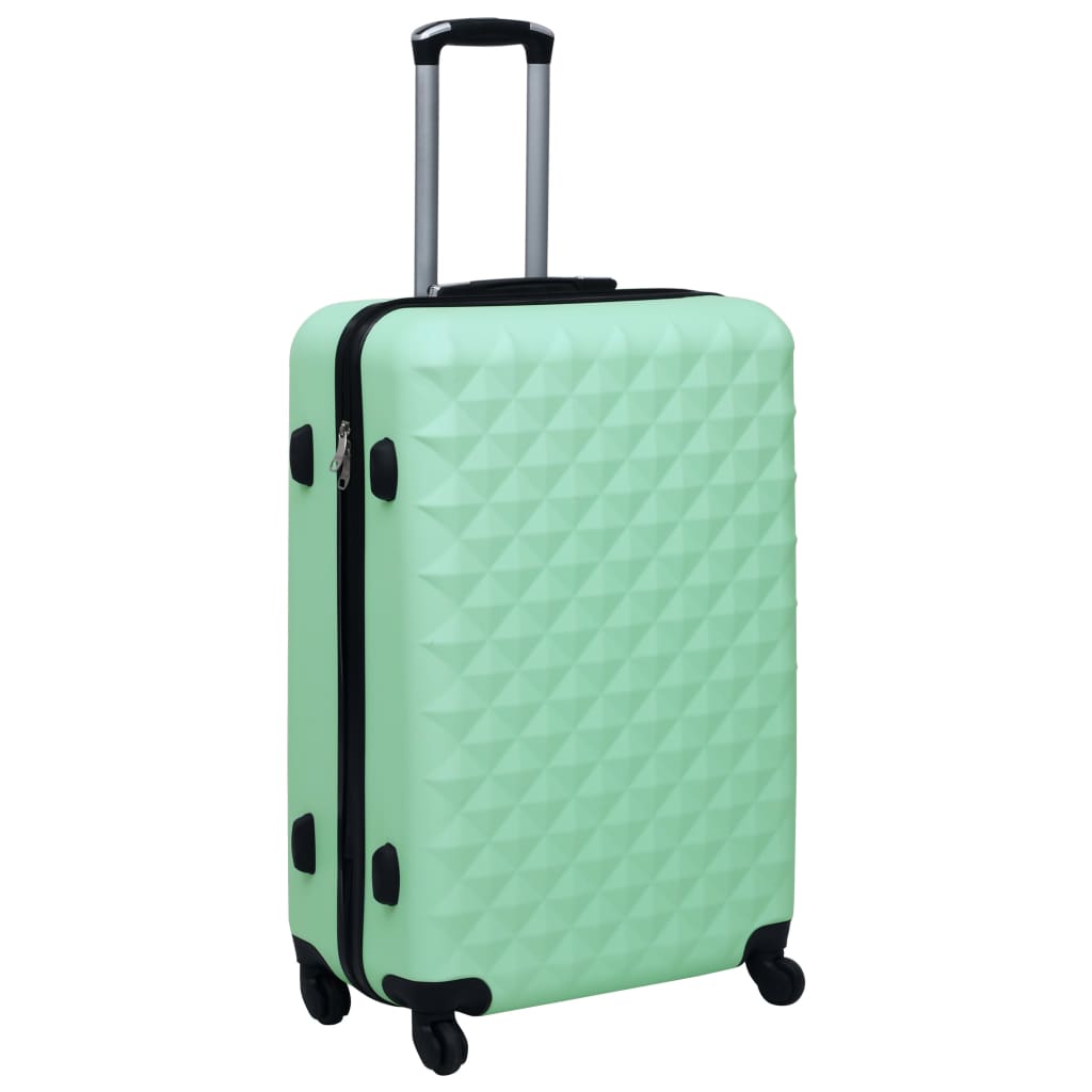 Vidaxl 2 pièces à bagages durs colorés à la menthe