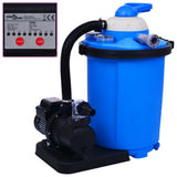 Pompe de filtre de sable vidaxl avec minuterie 550 W 50 L - afbeelding 1