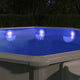 Vidaxl Pool Pool Lamp Dip - LED flottant up avec télécommande blanc