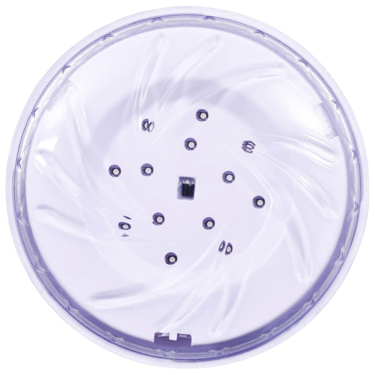 Lampe à piscine Vidaxl LED flottante avec télécommande multi-colorants