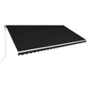 Vidaxl Luifel étend automatiquement l'anthracite 600x300 cm