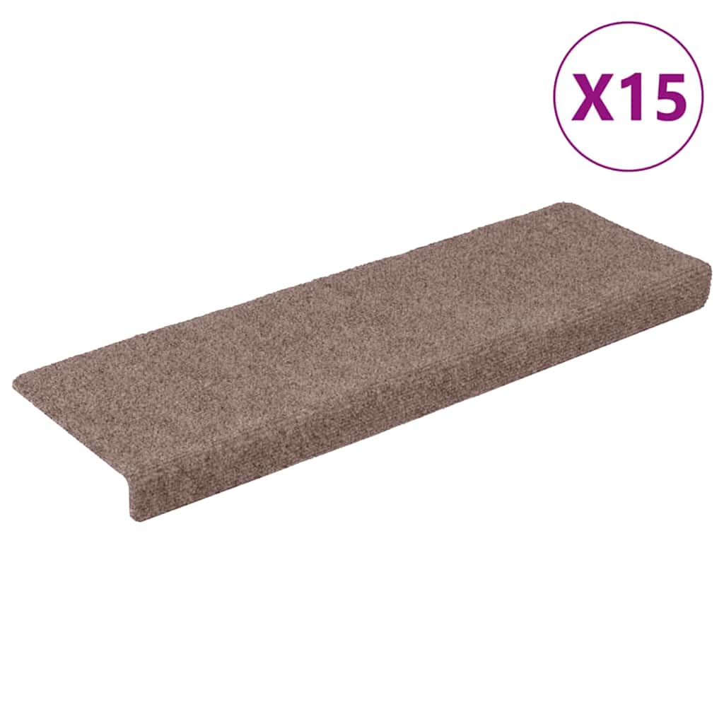 Mattes d'escalier Vidaxl 15 ST 65X21X4 CM AIGINE BRORNE