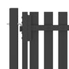 Vidaxl Port 1x2 M Anthracite en acier