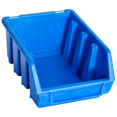 Vidaxl Stapelbakken 20 st plastique bleu