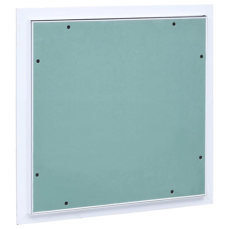 Panneau d'accès Vidaxl avec cadre en aluminium et plâtre 300x300 mm