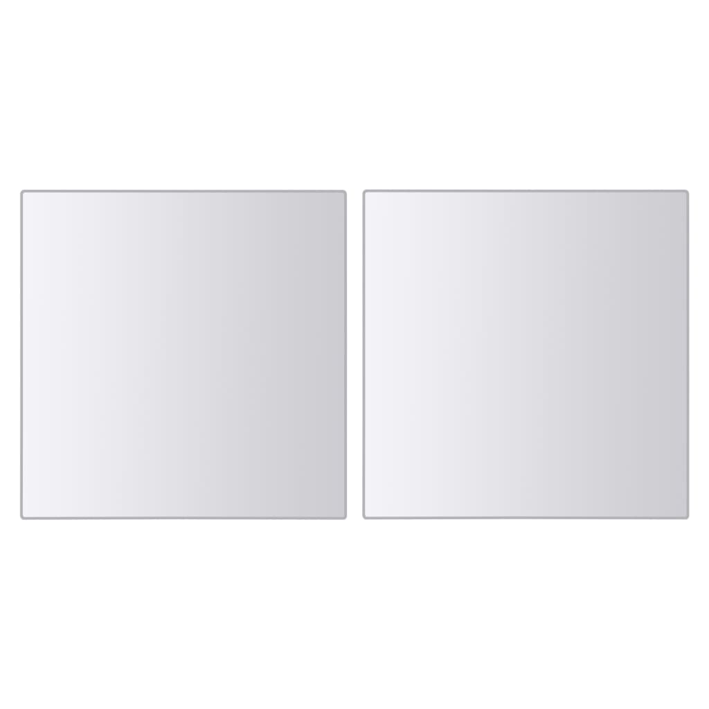 Vidaxl 16 st miroir carreaux de verre à forme multiple