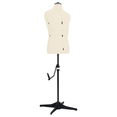 Vidaxl mannequin réglable mange 37-45 crème colored