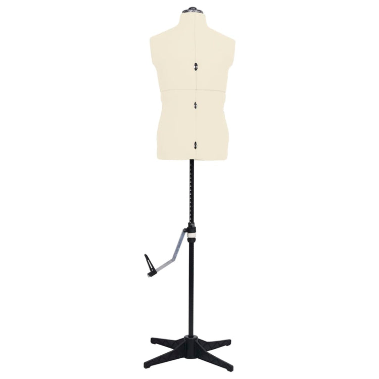 Vidaxl mannequin réglable mange 37-45 crème colored
