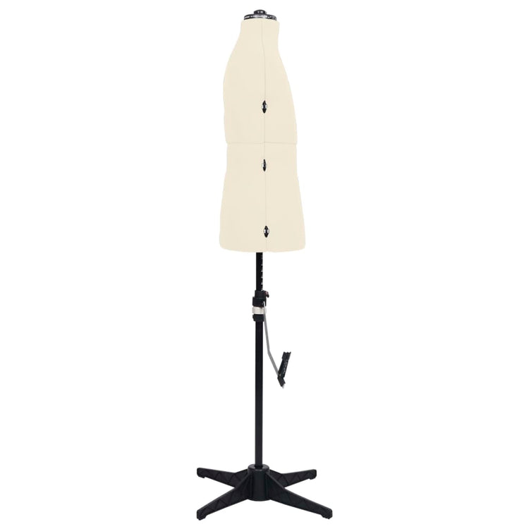 Vidaxl mannequin réglable mange 37-45 crème colored