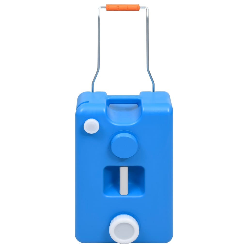 Réservoir d'eau VidaXL sur roulettes 25 l bleu