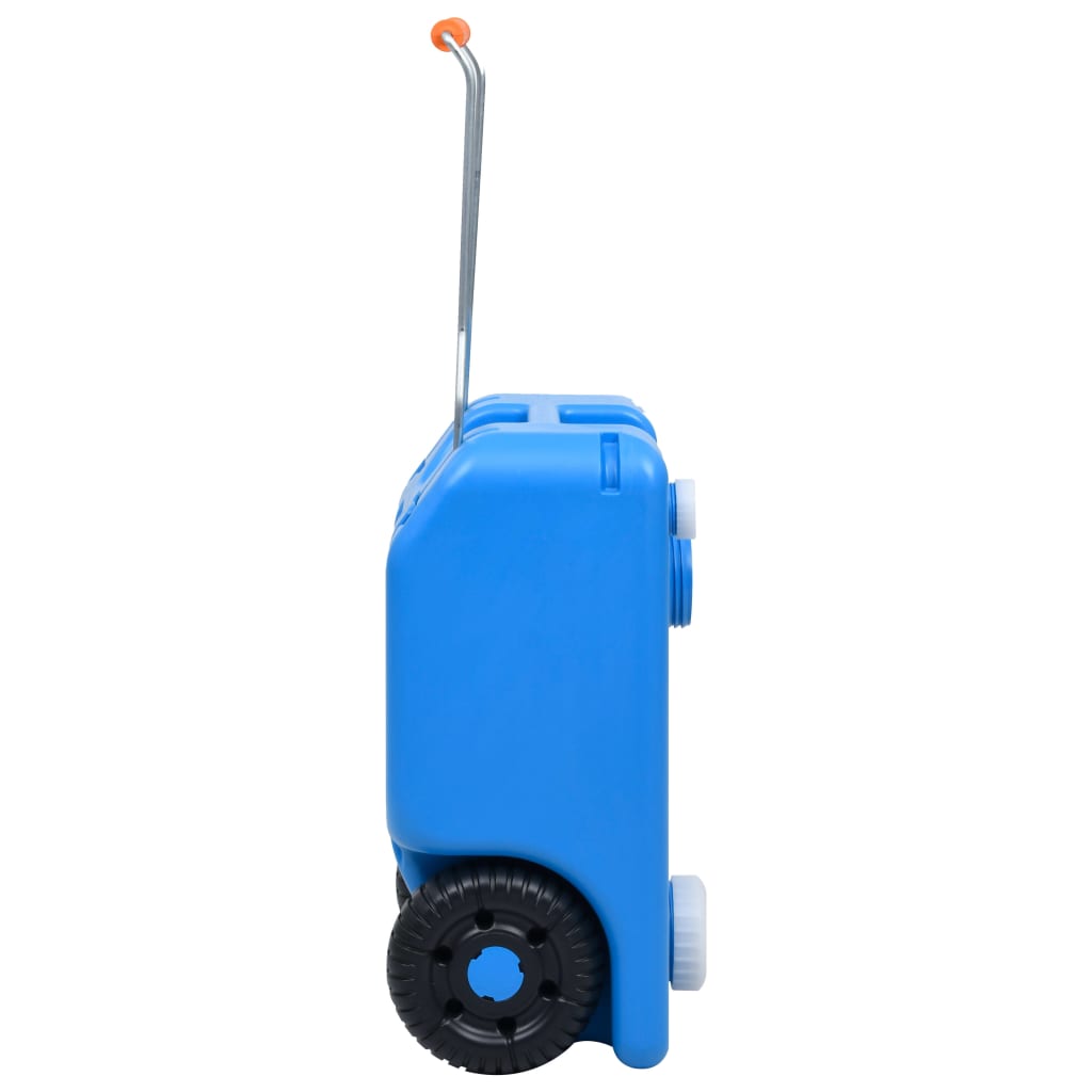 Réservoir d'eau VidaXL sur roulettes 25 l bleu