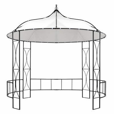 Vidaxl Arbor à environ 300x290 cm blanc