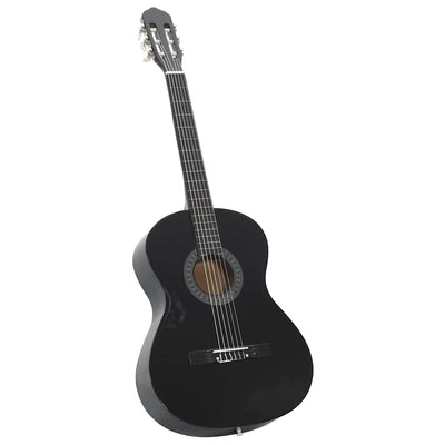 Vidaxl 12 pièces de guitare Début Classic 4 4 39 Black