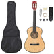Vidaxl 8 pièces Guitar Set Classic Beginner 3 4 36